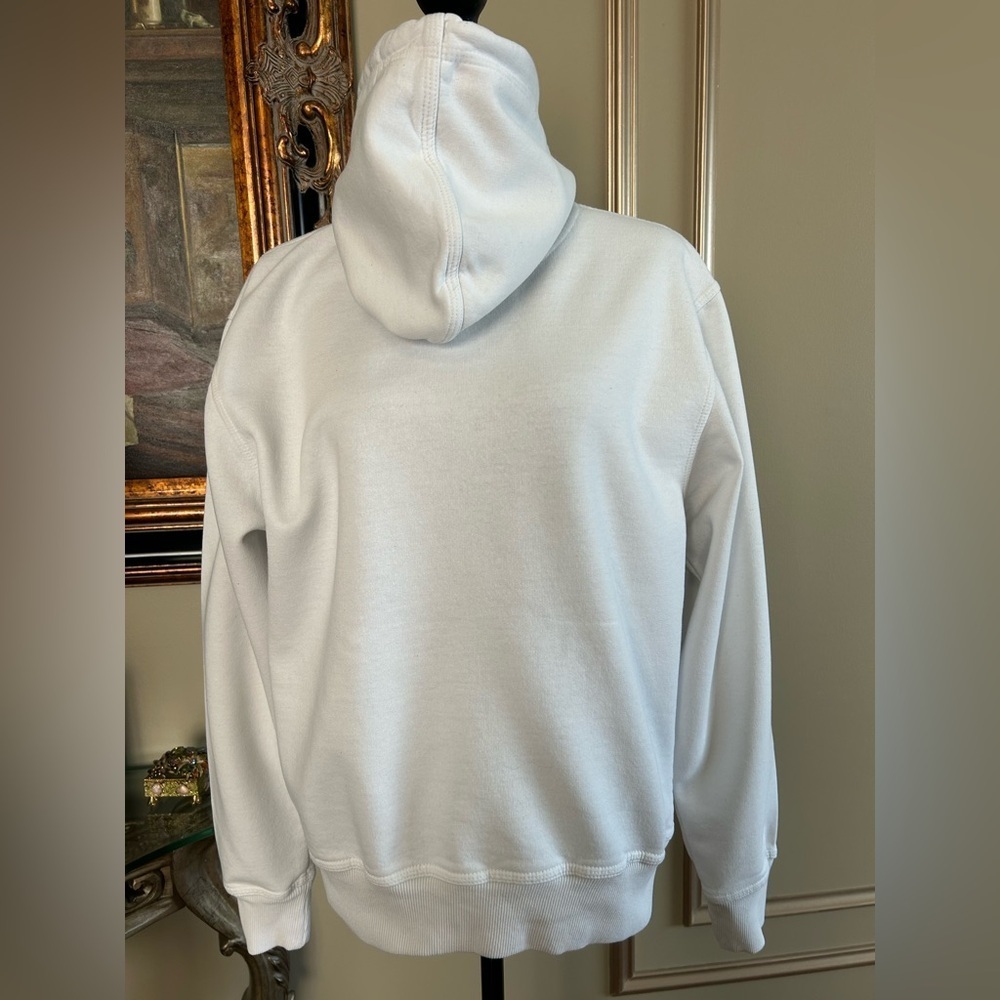Champion Reverse Weave White Pullover Hoodie Swea… - image 3